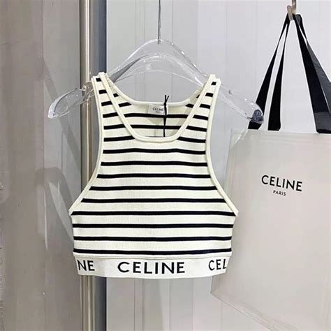 celine crop.top|Celine crop top bra.